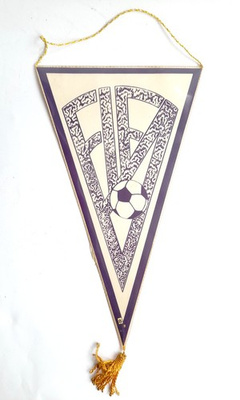 BVB Borussia Dortmund big pennant (the 70's)
