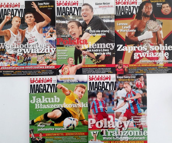Przeglad Sportowy Magazine 2011 (set of 5 issues)