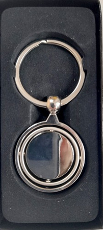 MTK Budapest crest swivel keyring, in etui (official product)