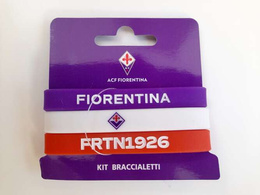 ACF Fiorenitna set of 3 silicone wristbands (official licensed product)