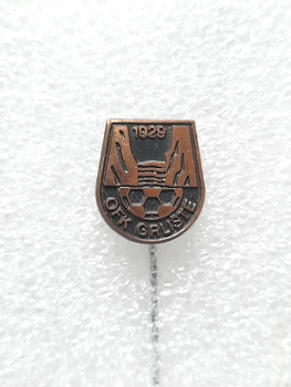 OFK Grliste badge (Serbia, bronze metal)