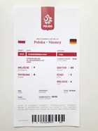 Poland - Germany UEFA Euro U-21 qualyfing match ticket, price 20 PLN (15.10.2024, Lodz)
