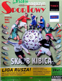 Ekstraklasa and Second Polish League Fans Guide Autumn 2001 (Przeglad Sportowy/Tempo/Sport)