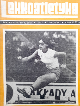 Monthly magazine Athletic 1973 (set of 8 issues)