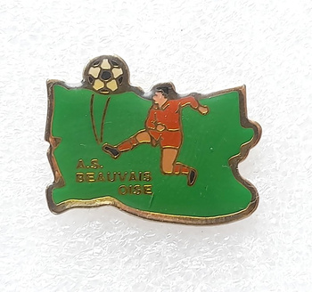 AS Beauvais Oise pin badge (France, epoxy)