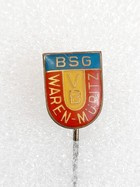 BSG VB Waren-Müritz badge (East Germany, epoxy)