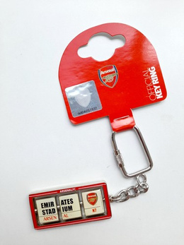 Arsenal FC FC Emirates Stadium two sides key ring (official product)
