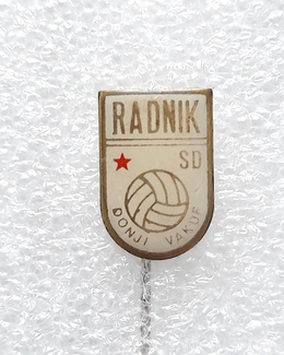 SD Radnik Donji Vakuf crest badge (Bosnia, epoxy)