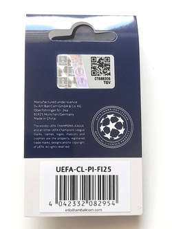 UEFA Champions League 2025 Munich Final, Paris Saint-Germain FC - Inter Milan trophy badge (official licensed product)