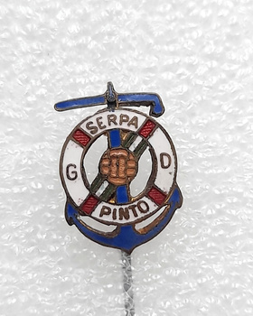 GD Serpa Pinto crest badge (Portugal, enamel)