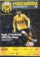 Roda JC Kerkrade - ADO Den Haag Eredivisie official programm (06.11.2015)