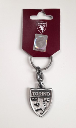 Torino FC crest metal one side keyring (official product)