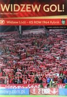 Widzew Lodz - KS ROW 1964 Rybnik II league (09.03.2019) official programme