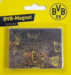 BVB Borussia Dortmund fans lenticular magnet (official product)