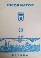 Bulletin of Polish Sport Souvenirs Collectors Association - volume 33 (1989)