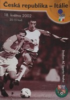 Czech - Italy, friendly game (18.04.2002) Official Programme