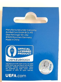 UEFA Euro 2024 pin badge (official licensed product)