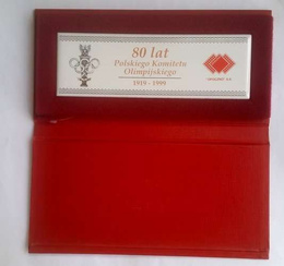 Ceramic tile 80 years of the Polish Olympic Committee (in a case)