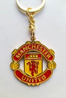 Manchester United FC big crest keyring (official product)