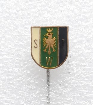 FC Swarovski Wacker Tirol Innsbruck crest badge (lacquer)