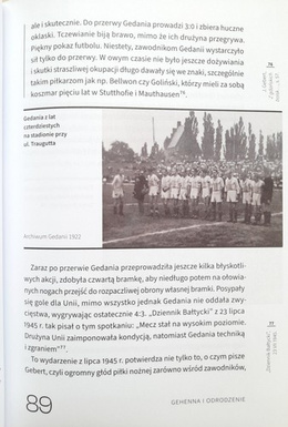 White-reds from Gdansk. Football in sport club Gedania