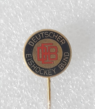 West Germany Ice Hockey Association badge (enamel)