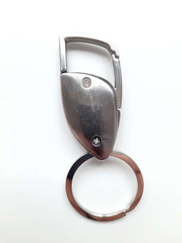 RTS Widzew Lodz metal keyring with crest