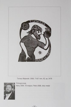 Bookplates of Polish Olympic Games competitors