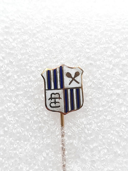 Minas Tenis Clube Belo Horizonte crest badge (Brazil, enamel)