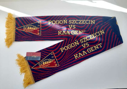 Pogon Szczecin vs KAA Gent UEFA Europa Conference League match 17.8.2023 scarf (official product)