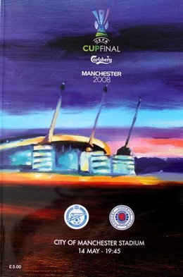 Zenit Saint Petersburg - Rangers FC UEFA Cup Final official programme (14.05.2008)