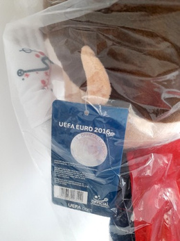 UEFA Euro 2016 big mascot Super Victor (official product)