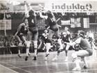 Semi-final of the European Volleyball Champions' Cup BKS Stal Bielsko-Biala - Uralochka Sverdlovsk (11.01.1989) press photo