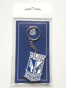 KKS Lech Poznan crest gum keyring (official poduct)