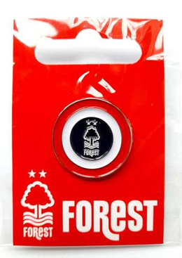 Nottingham Forest crest target pin badge (official product)
