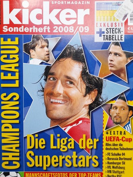UEFA Champions League 2008/2009 Fans Guide (kicker magazine)