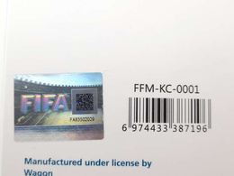 FIFA World Cup 3D trophy keyring (Official Licensed Product) 4 cm