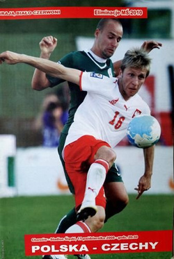 Poland - Czech Republic World Cup 2010 qualification match official programme (11.10.2008)