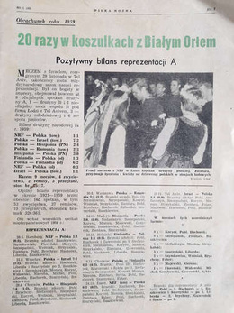 Pilka Nozna - monthly magazine of Polish Football Association 1958-1962 (set of 16 issues)