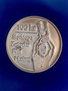 Medal of 100 years of the Silesian Football Association 1920-2020 (official souvenir)