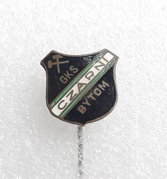 GKS Czarni Bytom crest badge (enamel)