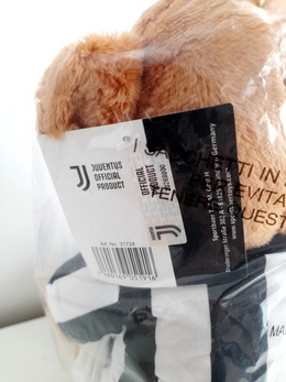 Juventus FC bear mascot (official product)