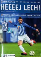 Lech Poznan - Ruch Chorzow Lotto Ekstraklasa match programme (22.04.2017)