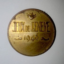 Geneva Games 1946 medal