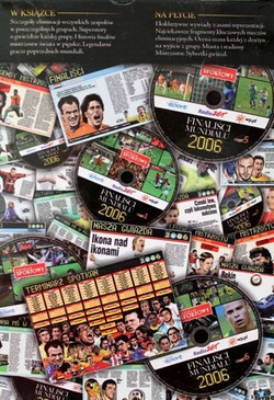 World Cup 2006 finalists set of 8 DVD's + books