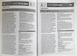 Fastbreak. One-day magazine of the 20th Men's Handball World Championship Germany 2007 (27th January)