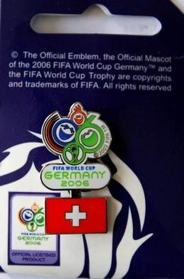 Switzerland National Football Team FIFA World Cup Germany 2006 badge