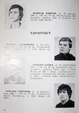 FKS PZL-Stal Mielec. Football Team Guide Season 1982/83