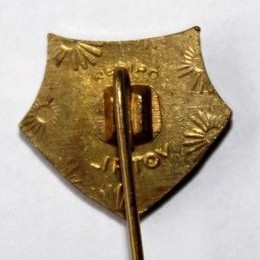 Pécsi Mecsek FC badge (epoxy; with signature)