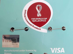 FIFA World Cup Qatar 2022 button 3 pins set (Official Licensed Product)